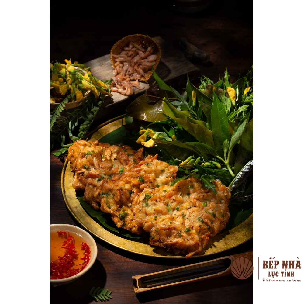 Bánh tép rong chiên giòn