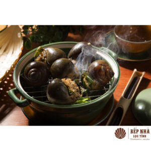 돼지고기 속을 채운 달팽이